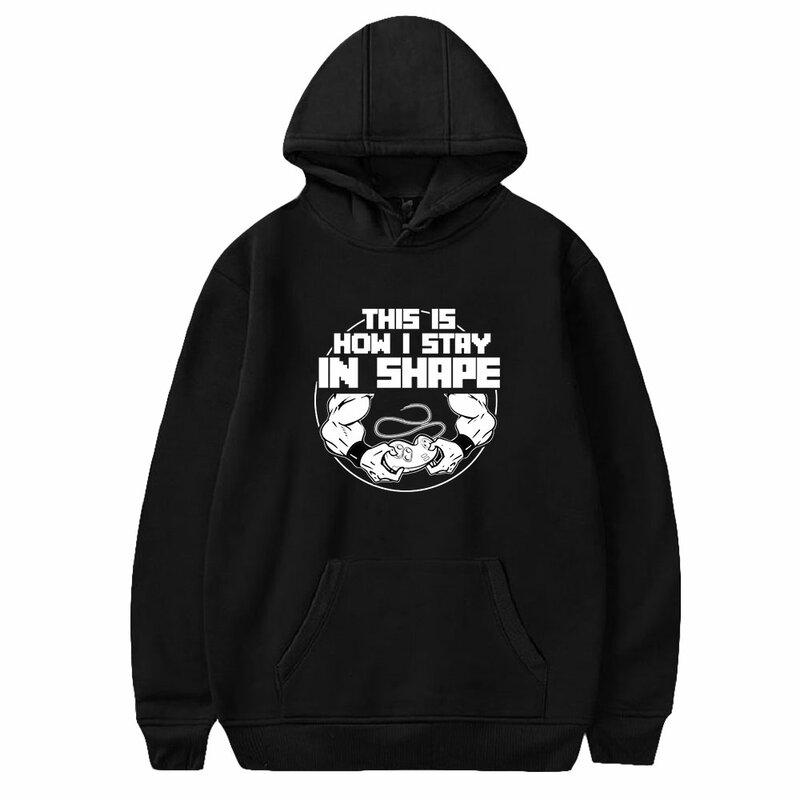 PopularMMOs Stay In Shape Merch Hoodie Youth Long Sleeve Women Men Hooded Sweatshirt 2022 Casual Style Unisex Clothes