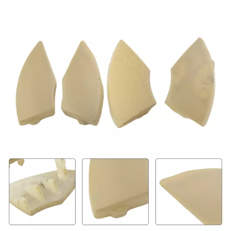 For Fiat 500 Radio Cd Button Trim Mold Cover Removal 4pcs Radio CD Button Covers - Brand New, High Quality, Beige Trim Mould