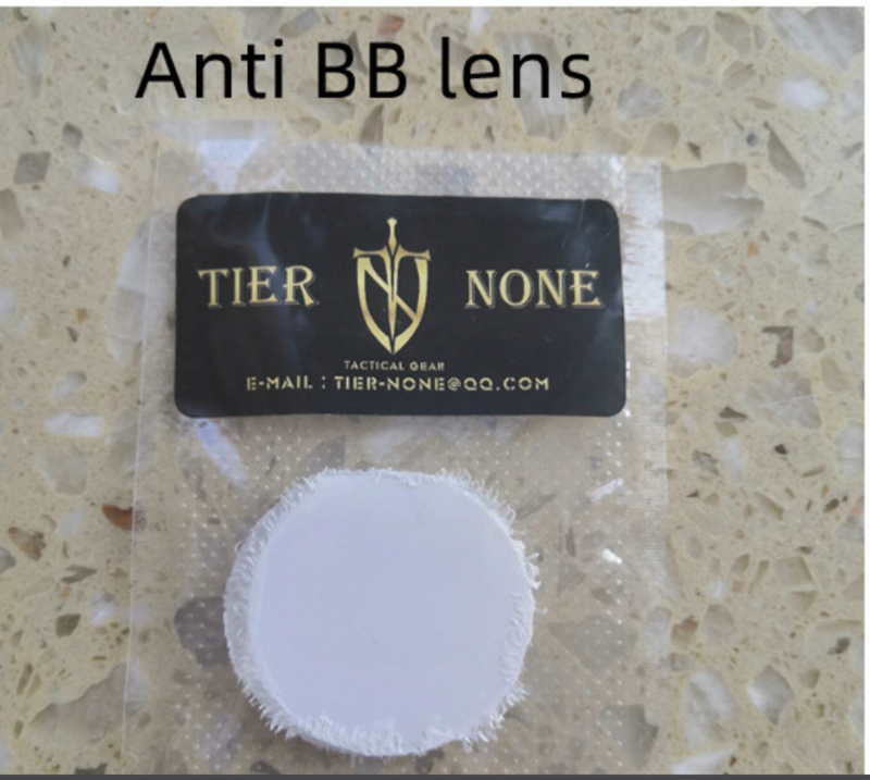 야외 스포츠 야간 투시경 장비 보호 렌즈, PVS14 충격 방지 BB 렌즈, UV 방진 렌즈