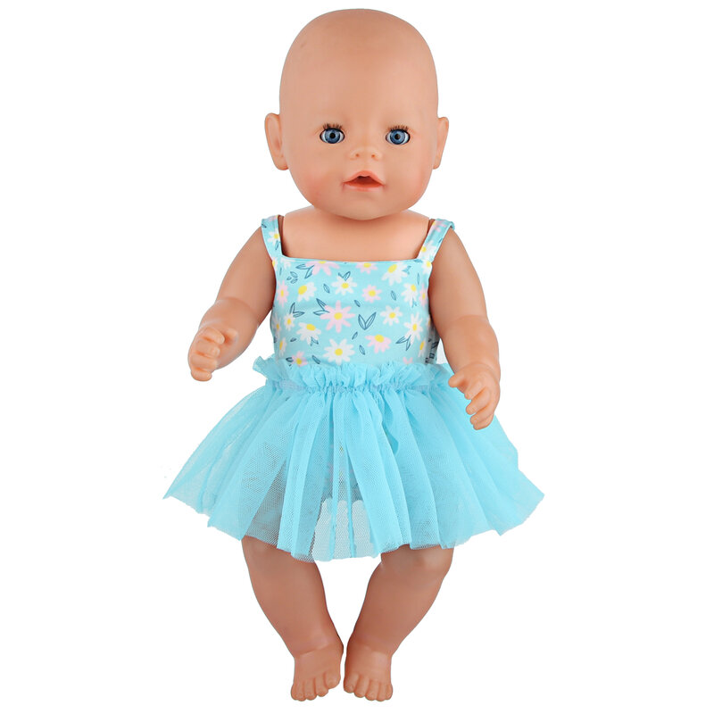 กระโปรงไหมพรมน่ารักชุดอุปกรณ์ตุ๊กตา uniclorn fawn ลูกแมวหัวใจสำหรับตุ๊กตาขนาด18นิ้ว43ซม. ของเล่นตุ๊กตาเด็กแรกเกิด
