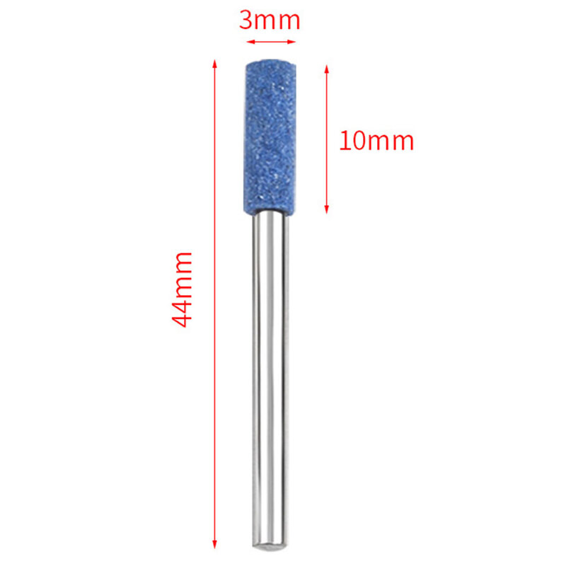 Accessories DIY Grinding Abrasive Flat Head 3mm -12mm 3mm Shank Abrasive Mounted Polishing Head For Rotary Power Tool