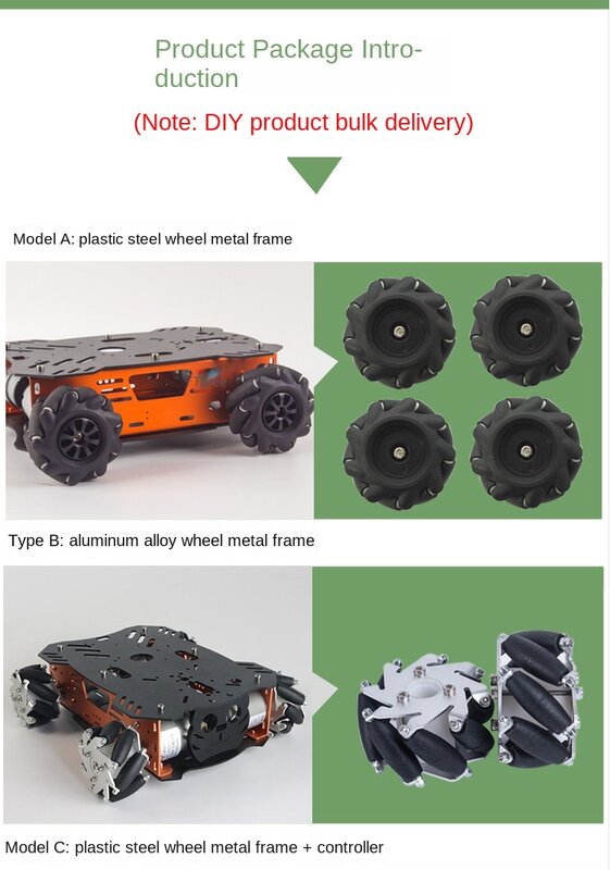 Smartmecanum-車のロボット,arduinoロボット,rc,エンコーダモーター付きDIYキット,ps2ハンドル,プロジェクト用,20kgの負荷