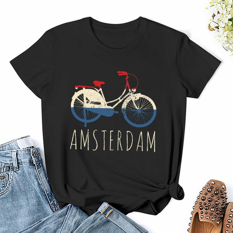 T-shirt Femme Graphiques, Vêtements Esthétiques, Amsterdam, Pays-Bas