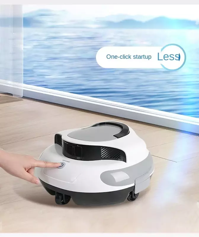 수영장 하수 석션기, 긴 배터리 수명, 수중 진공 청소기, 자동 지능형 수영장 로봇