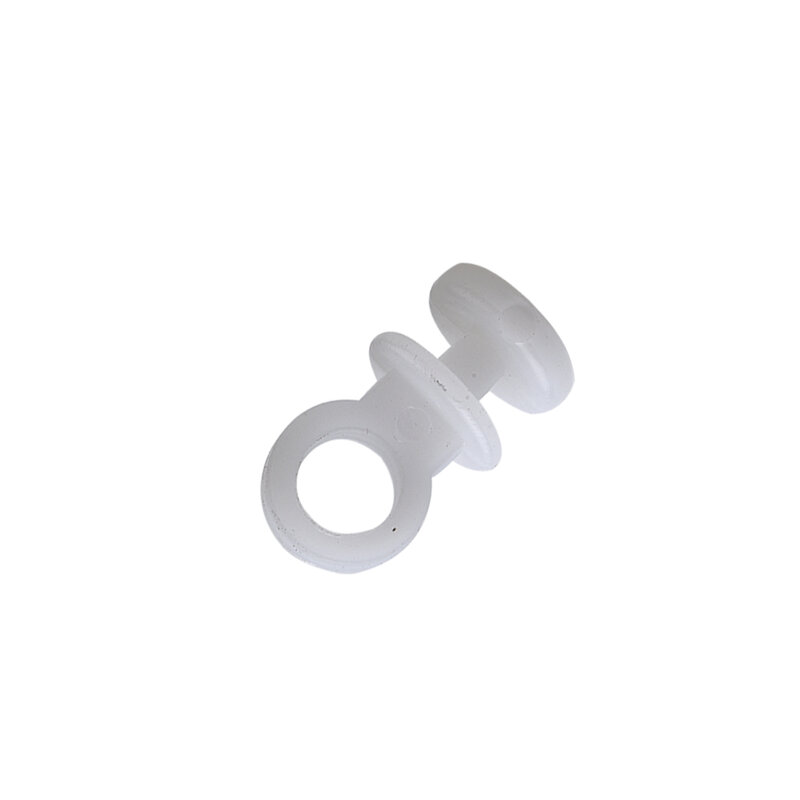 Durable Newest Reliable Curtain Track Gliders Runners Plastic Motorhome Runner Track Hooks Van White 50 * 50 Pcs