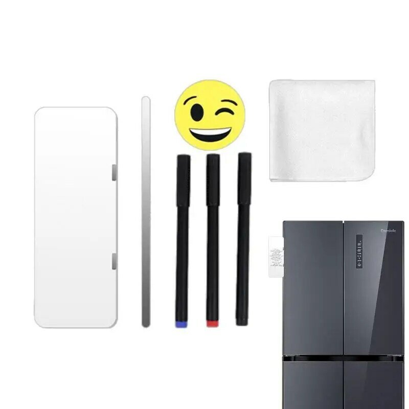1PC Dry Erase Magnetic Message Memo PC Screen Computer Monitors Side Panel Planner Writing Record Message Board Remind Memo Pad