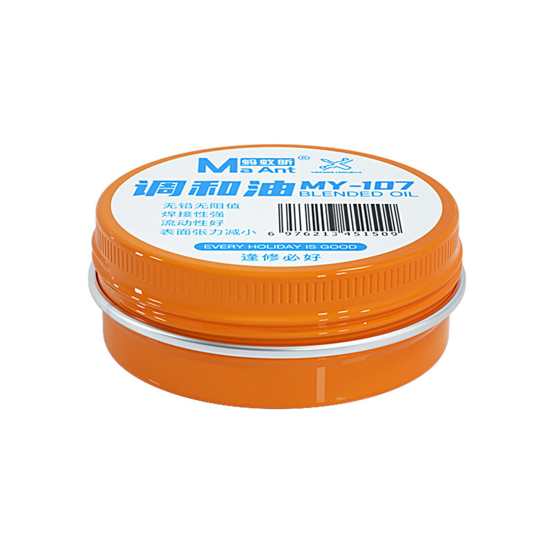MaAnt MY-107 Blended Oil Electronic Solder Flux 30g Welding Rosin Lead-free No Resistance/Oxidation Circuit Chip Maintenance MaA