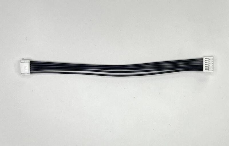 Arnés de cables GHR-06V-S, serie JST GH, paso de 1,25mm, Cable OTS, 6P, extremos duales tipo A