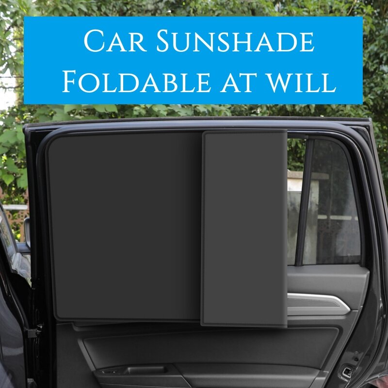 Universale auto parasole finestra aspirazione magnetica parasole isolamento termico copertura in tessuto parasole lato auto parasole