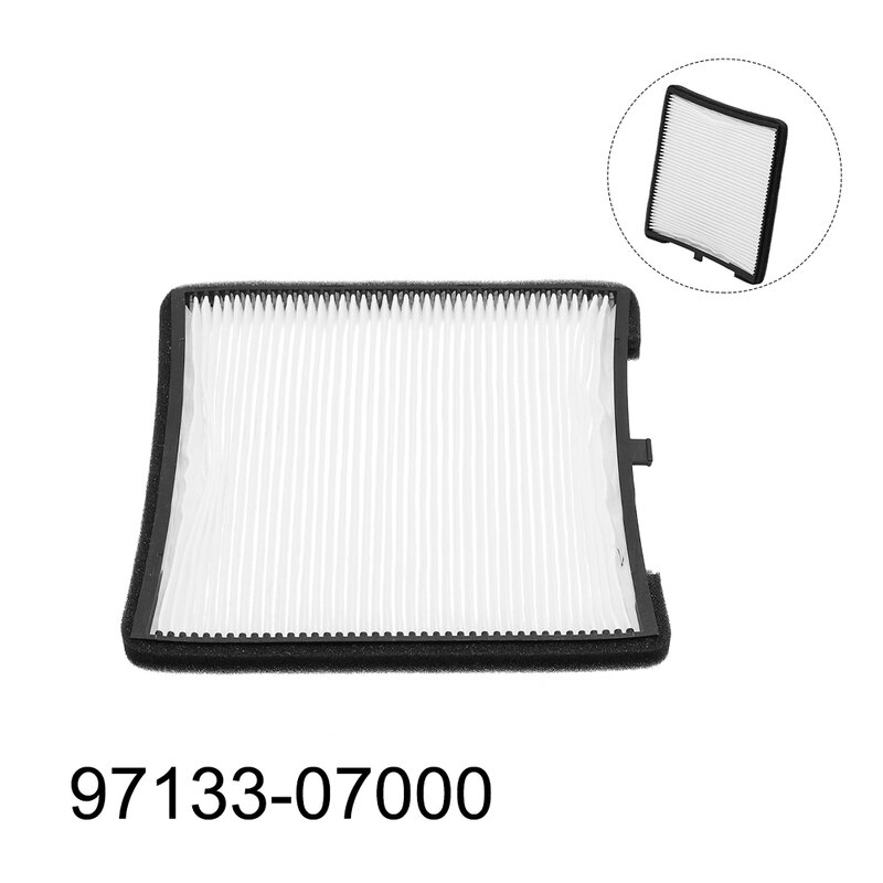 Car & Truck Parts Pollen Filter 2007-2013 2013-2019 97133-07000/97133-07010 Cabin White Brand New Direct Fit Easy Installation