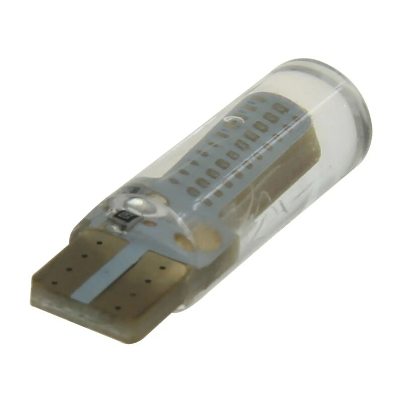 1x Rode Auto T10 W5W Interieur (Kaart/Dome) licht Zacht Gel 20 Emitters Cob Smd Led 184 192 193 Z20411