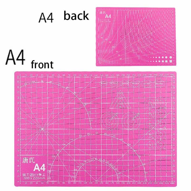 Almohadilla multifuncional de PVC para tallado de papel, tapete de grabado, tabla de cortar, A5, A6