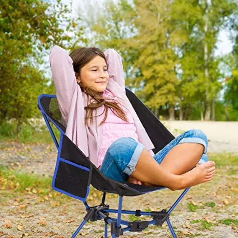 문 렌스 휴대용 캠핑 의자, 백패킹 의자, 4 세대 초경량 접이식 의자, 컴팩트