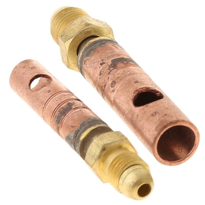 Gas & Power Cable Adapter FIT WP-17 WP-9 WP-24G 24W TIG Welding Torch 2 Pieces