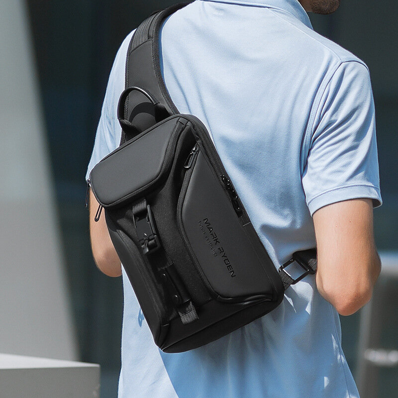 Мужская сумка Bange, многослойная Сумка через плечо, Высококачественная водонепроницаемая сумка через плечо, мужская сумка-мессенджер для подростков, мужские слинг-сумки
