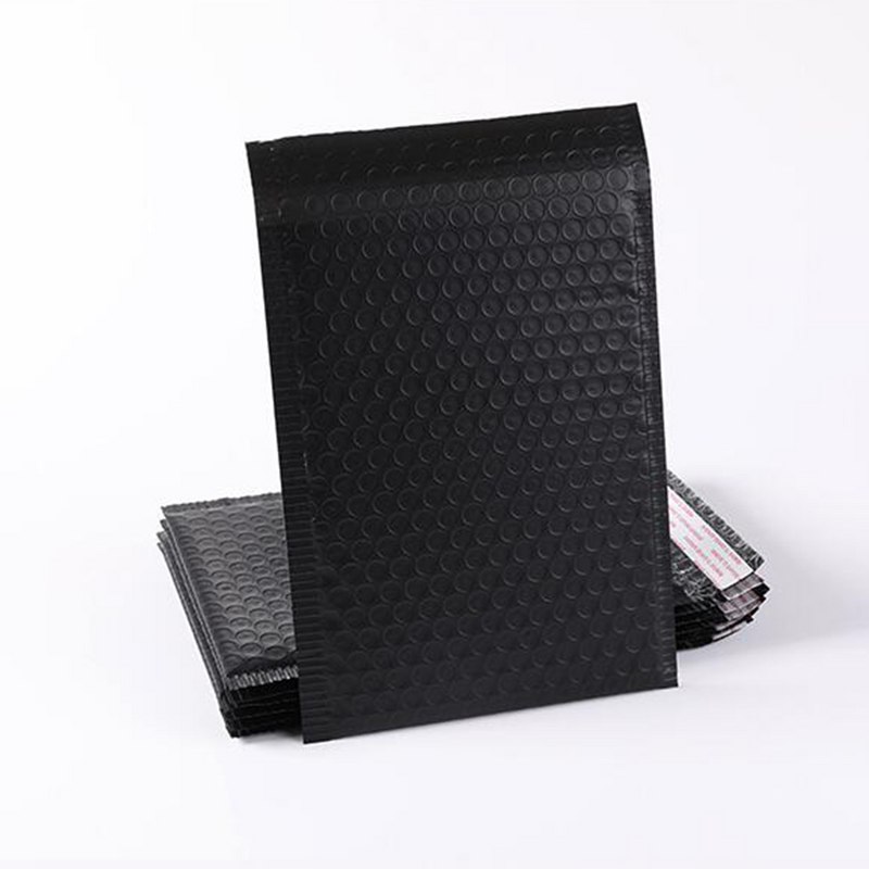 25 buah tas kemasan untuk pengiriman kecil dompet bisnis kecil hitam penyimpanan bisnis kecil kertas Kraft