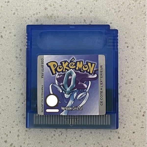 Pokemon Serie Gbc Game Cartridge 16 Bit Video Game Console Kaart Rood Geel Blauw Kristal Groen Goud Zilver Franse Taal