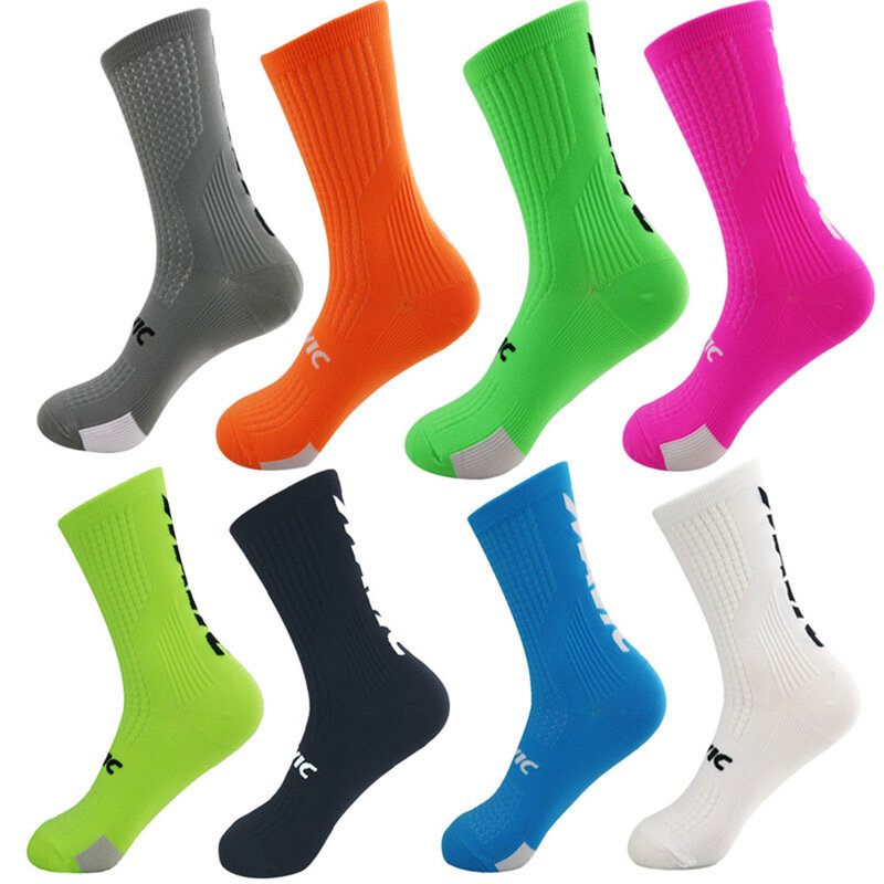 grip New outdoor non-slip women's football sports socks Men's football socks