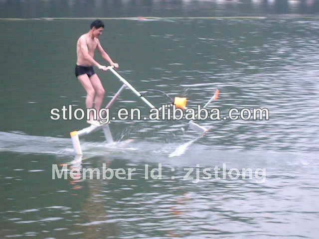 Skipper aquatique amusant pour sports aquatiques, fitness, vélo aquatique, matériau en aluminium