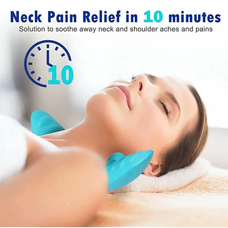 Pain Relief Massage Pillow Multifunction Cervical Spine Alignment Back Cushion Sleep Repair Neck Shoulder Stretcher Household