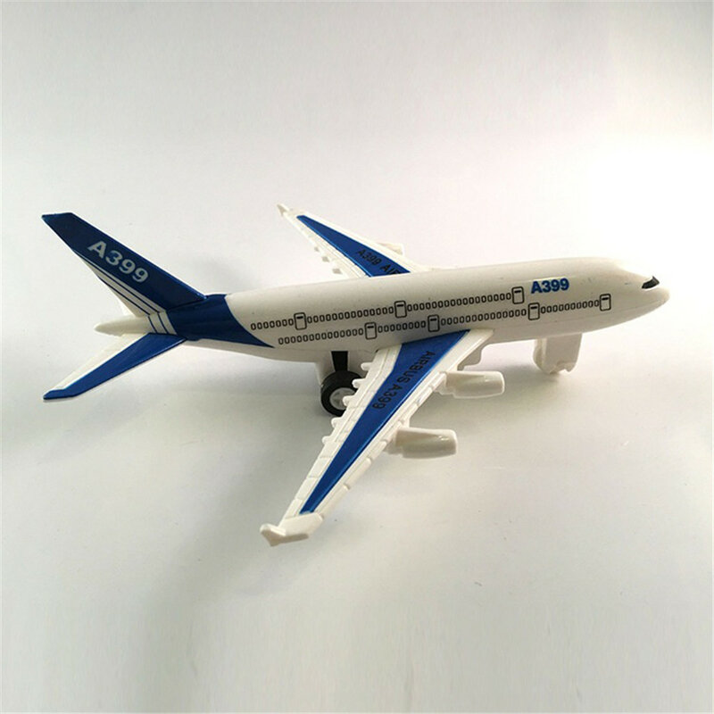 Модель воздушного автобуса для детей, модель пассажирского самолета для детей, Лидер продаж, случайный цвет, 1 шт.