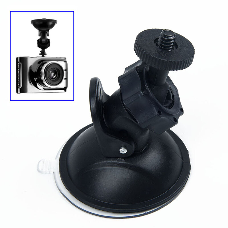 Ventosa per vetro Action Camera Sport Cam supporto per treppiede per supporti per dischi per auto staffe per supporti per DVR per auto Dash in plastica