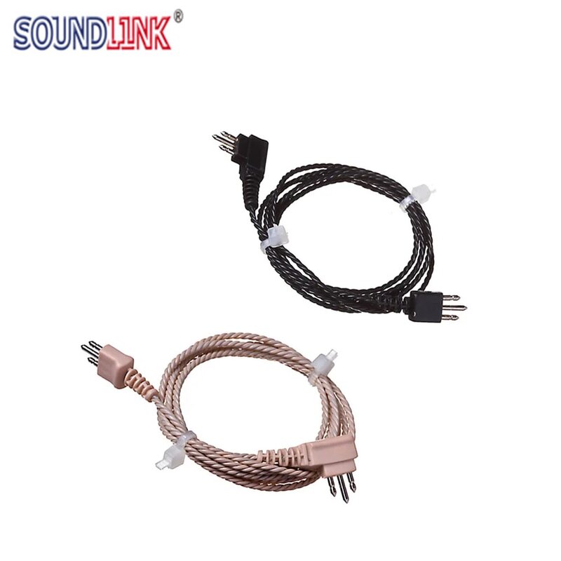 Soundlink-Cable receptor para audífonos, accesorio de 3 pines para audífonos corporales