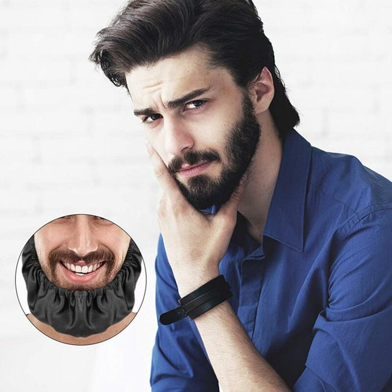 Buona traspirabilità popolare multiuso viso capelli grembiule copertura della barba Super morbido uomini copertura della barba Anti-macchia regalo degli uomini