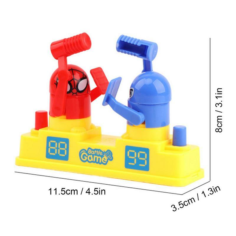 Table Wrestling Games Mini Robot Punching Boxer Fighting Toys Fighting Robots Interactive Battle Bots Boxing Toys For Boys And