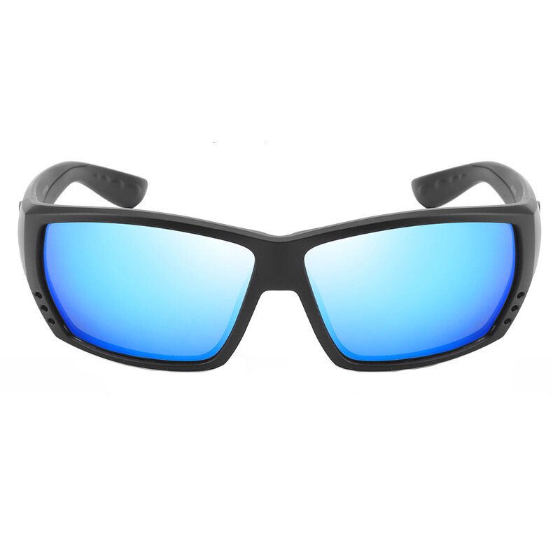 Tuna Alley-gafas de sol polarizadas para hombre, lentes de sol cuadradas de 580P, para pescar, conducir y viajar