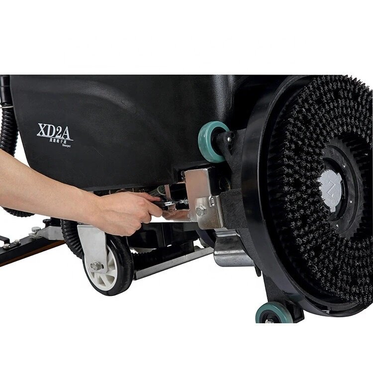 XD2A pengering penggosok lantai, penggosok pembersih lantai otomatis untuk pengering penggosok lantai mini industri