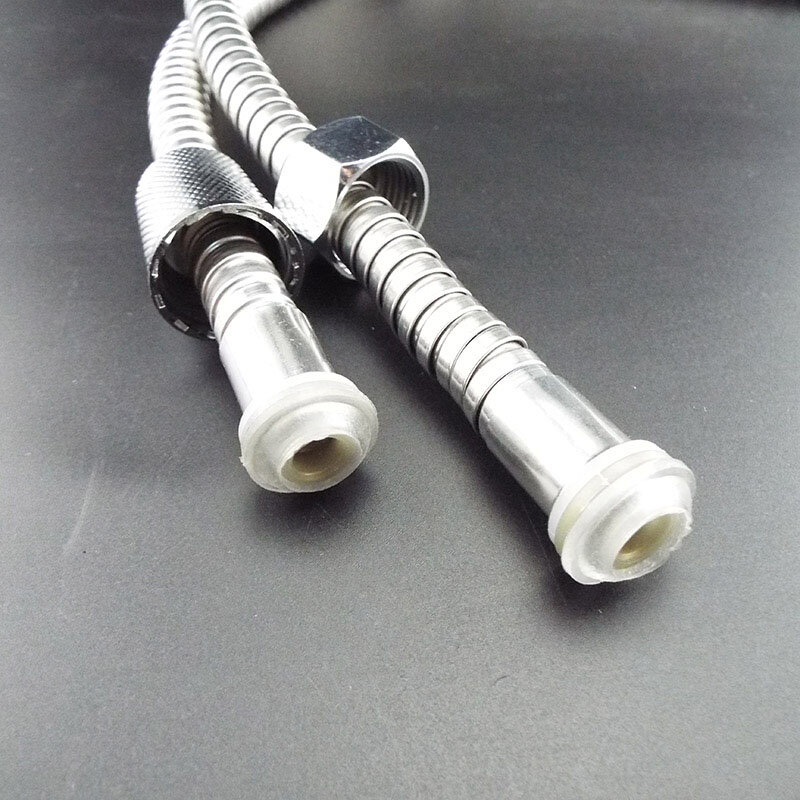 Tubo flessibile per doccia tubo flessibile 1.2m/1.5/2m di lunghezza per bagno di casa doccia tubo dell'acqua prolunga tubo idraulico tirando in acciaio inossidabile