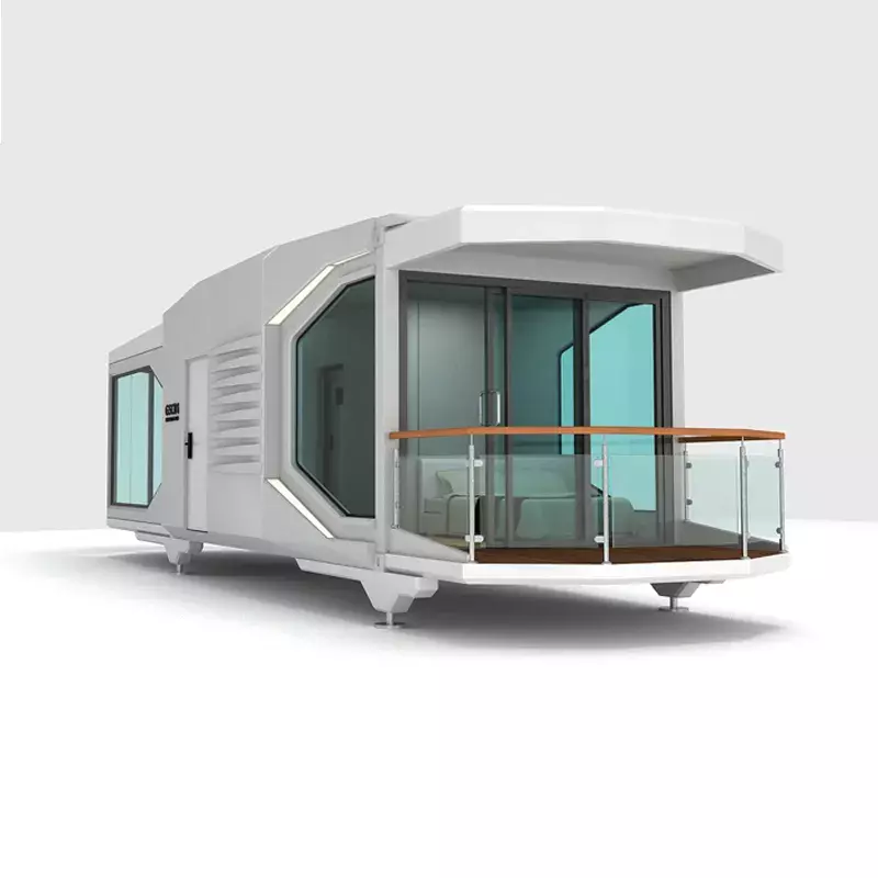Customized Prefab Sleeping Capsule House, Casa do contêiner, Espaço Cápsula Home Module, Design moderno
