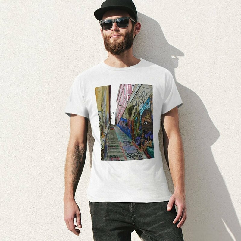T-shirt z motywem Valparaiso śliczne ubrania szybkoschnące męskie koszulki mistrzowskie