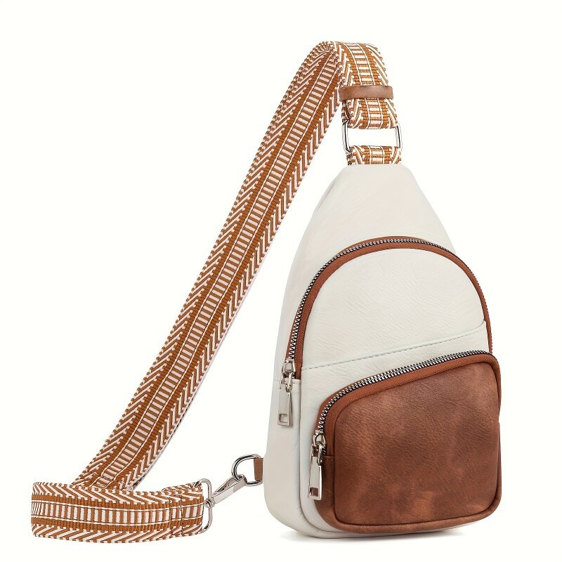 CLUCI In stock hot sale！Women's Artificial Leather Crossbody Bag/Shoulder Bag/Chest Bag Stylish and SimpleCrossbody Bags Light t