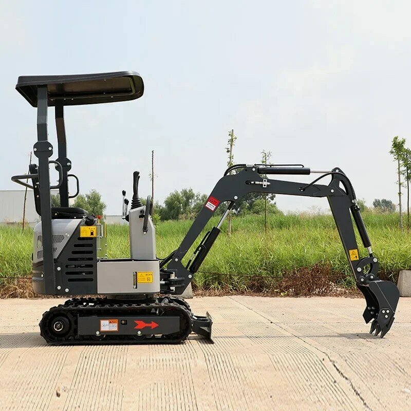 Fabrieksprijs China Kleine Hydraulische Crawler Machine Graafmachine Mini Excavadora 1 Ton Minibagger Bagger Digger Minigraafmachine