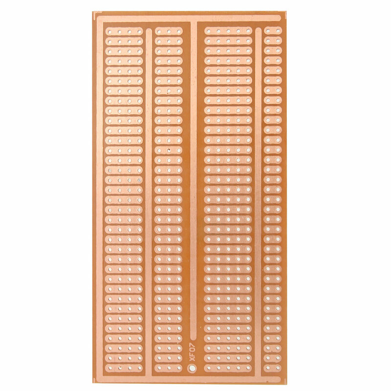 1ชิ้น5X9.5ซม. กระดาษต้นแบบทองแดงด้านเดียว PCB Breadboard 2-3-5รูร่วม