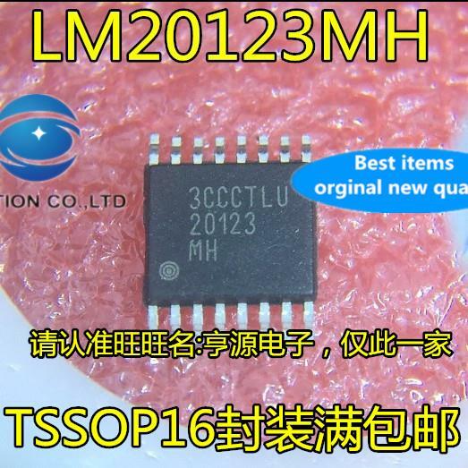 10pcs 100% orginal new in stock  LM20123 LM20123MH 20123MH TSSOP16 voltage regulator IC controller chip