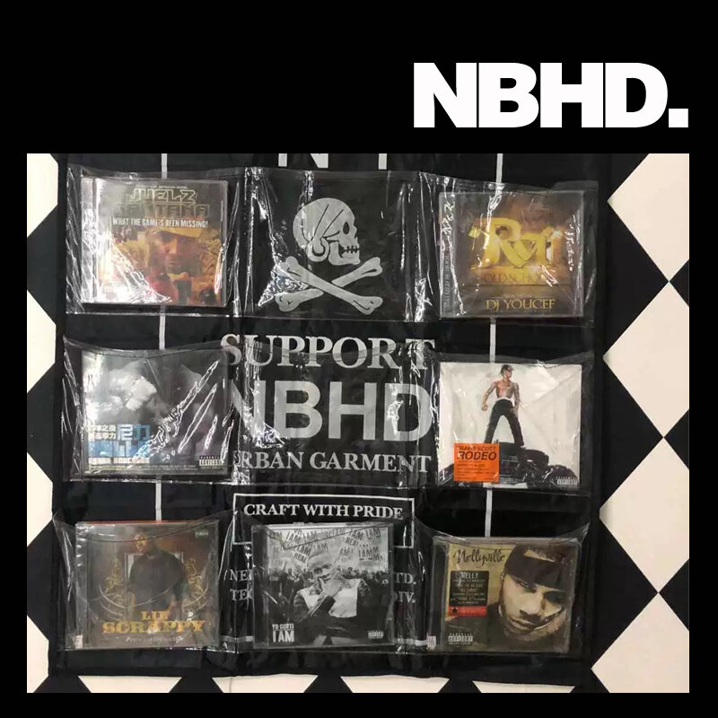 NBHD-Saco de armazenamento com 9 compartimentos, pendurado na moda, extra grande, Vol.9