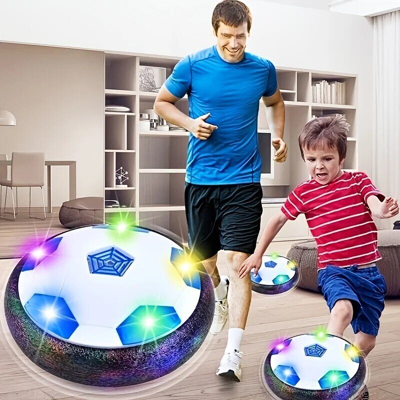 Football flottant électrique coule pour enfant, jouet de sport d'intérieur, créatif, parent-enfant