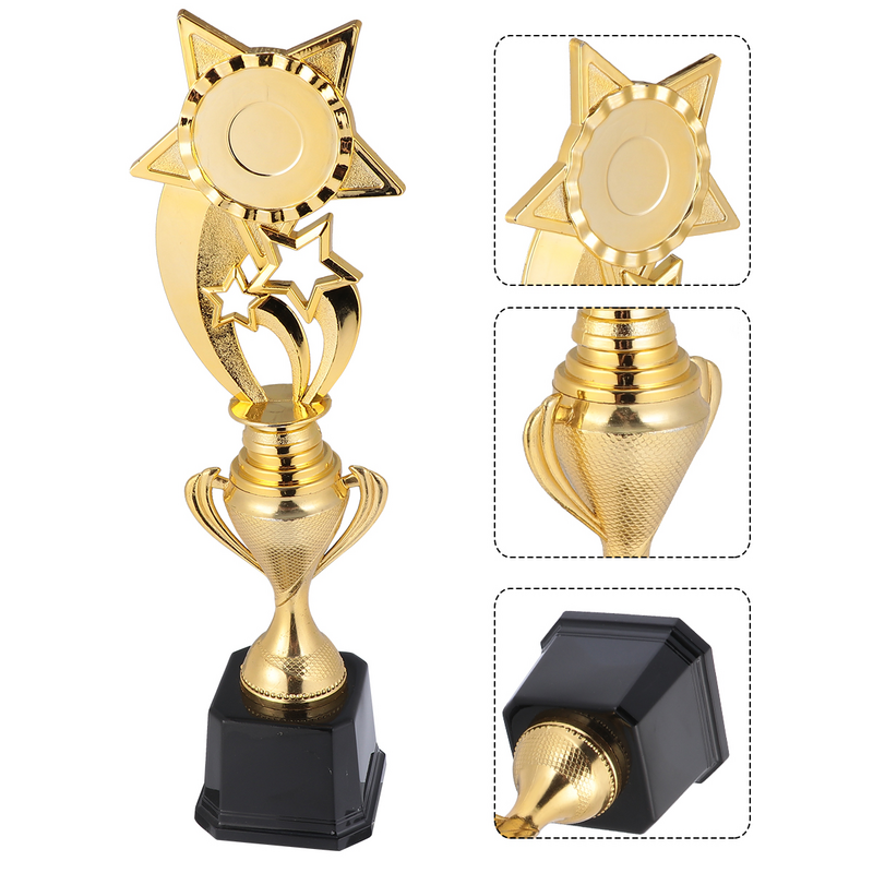 Trophiess Durable Special Smooth Competition Trophiess Sports Reward for Students