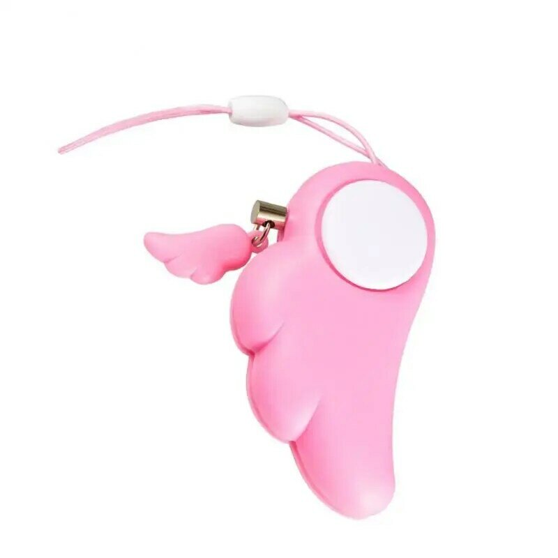 Self Defense Emergency Alarm Keychains Personal Protection Alarm Safety Security Anti-Attack Loud Alarm For Child Girl Women90db