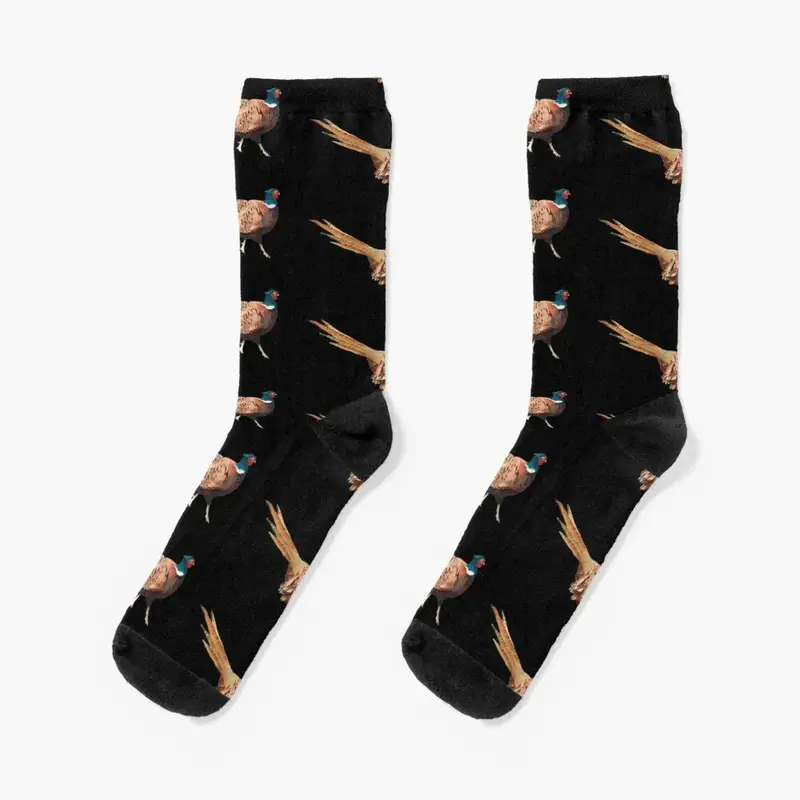 Модные носки фазана, идея для летнего подарка на День Св. Валентина, женские носки на Хэллоуин для мужчин