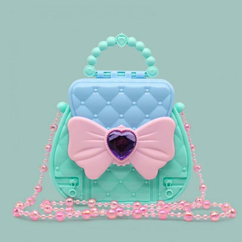 Premium Messenger Tasche Spielzeug mit Kamm Lebendige Farbe Make-Up Spielen Haus Kit Schöne Spielzeug Tasche für Kind