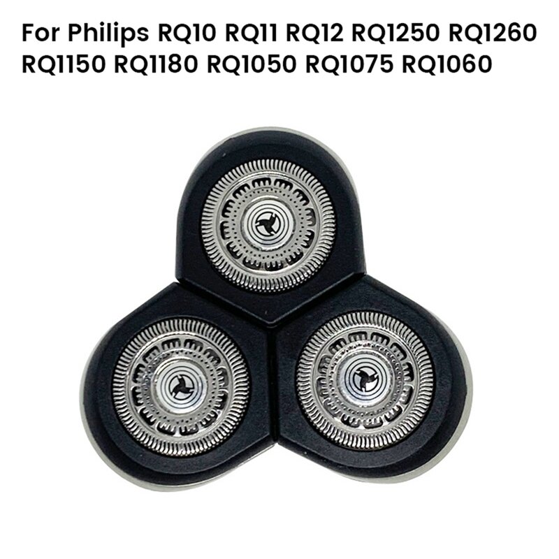 Remplacer Tête de Rasoir Pour Philips RQ10 RQ11 RQ12 RQ1250 RQ1260 RQ1150 RQ1180 RQ1075 RQ1060 Rasoir Pour Hommes