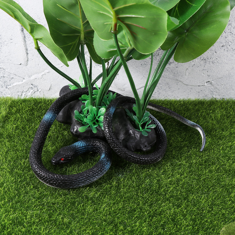 Sztuczna gumowa wąż wąż figurka plastikowe sztuczny wąż rekwizyty gumowy wąż sztuczny wąż figurka realistyczna gumowy wąż