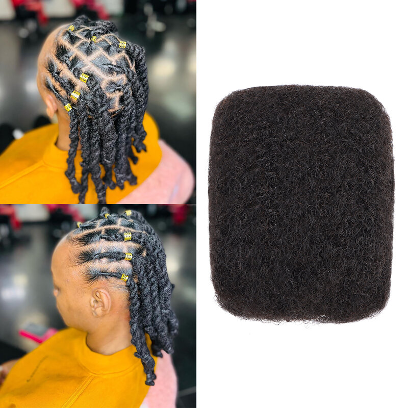 AHVAST Wholesale Afro Kinky Bulk 100% Human Hair #30 For Dread Locs 30 Gram/Pack