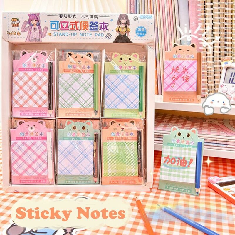 Bookmark Reading Label Student Stationery School Office Supplies Sticky Notes Stand Memo Pad Adhesive Label Index Stickers
