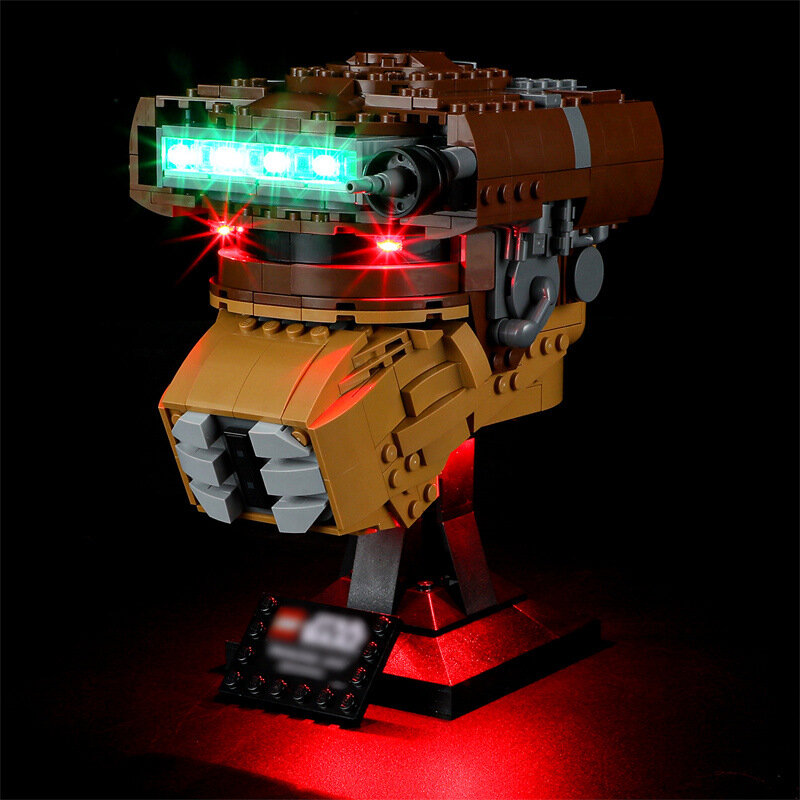 Светодиодный совместим с LEGO 75351 Princess Leia (Boushh) Helmet (только Φ, без строительных блоков)