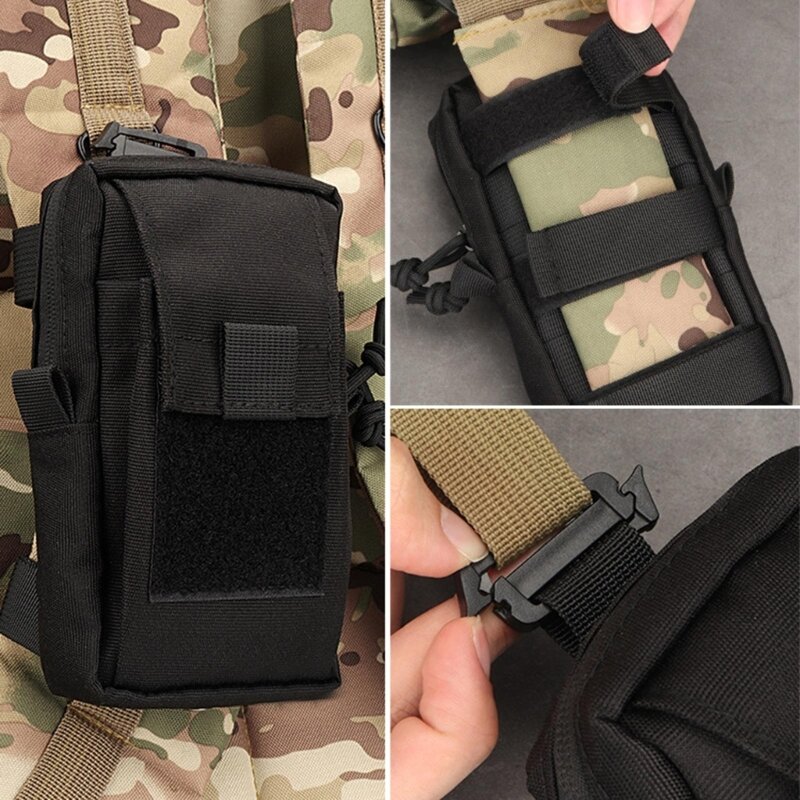 G92F Tactic-Magazintasche mit Reißverschluss, kompakte wasserfeste Handytaschen, Militärtaschen für die Organisation kleiner